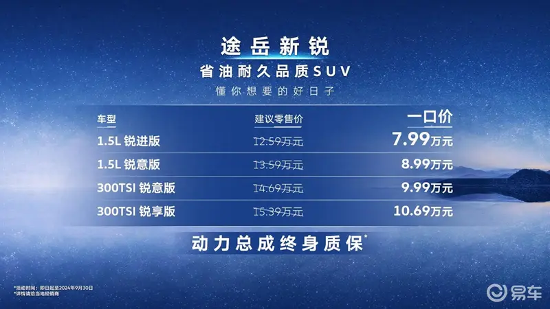 途岳新锐799万元起售难受的会是谁？(图1)