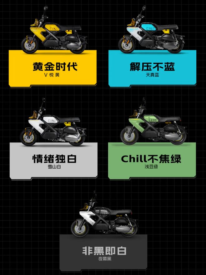 11288元宗申赛科龙魔方CUBE跨界自动挡摩托车发布(图2)