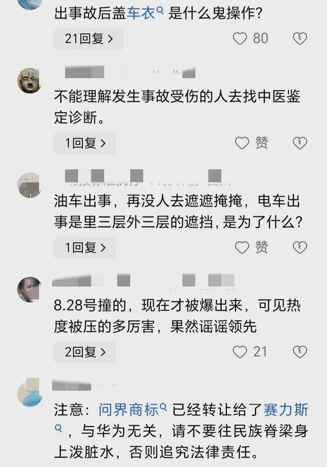 问界M5出事了！网友试乘出车祸销售双手离开方向盘盖车衣为啥(图8)