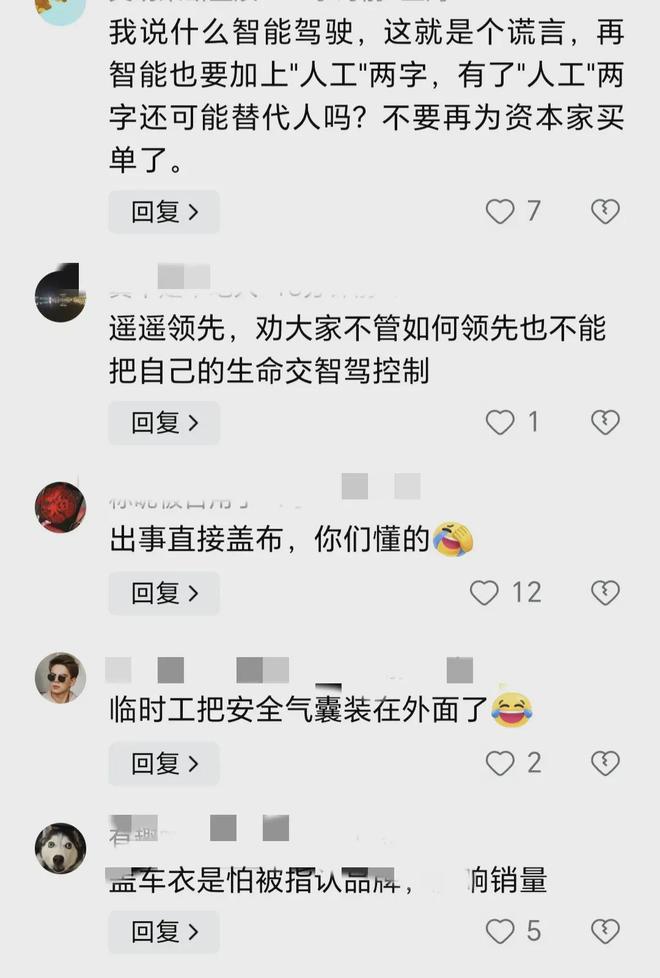 问界M5出事了！网友试乘出车祸销售双手离开方向盘盖车衣为啥(图10)