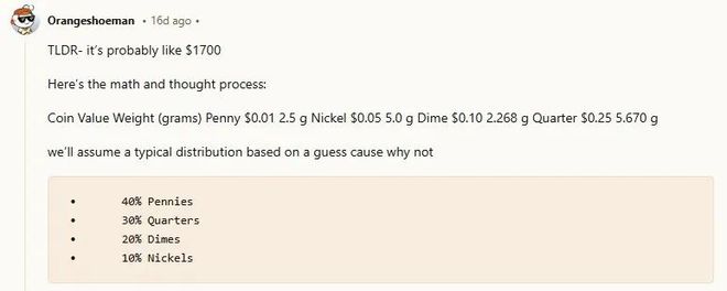 9旬老翁存了70年硬币巨大存钱罐超130斤！网友好奇：这得多少钱啊？！(图9)