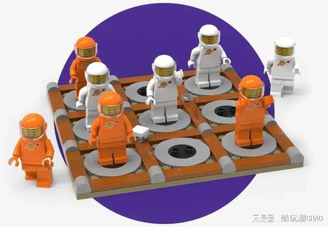 乐高Insiders独家福利经典太空人仔井字棋套装2400积分兑换开启(图3)