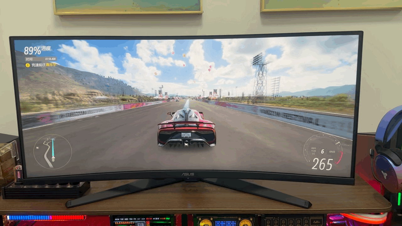34寸2K180Hz高刷曲面屏的沉浸式体验——华硕战影34显示器评测(图41)