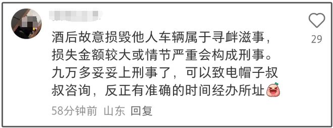 李明德面临刑事处罚！被砸车主发声车损9万耍赖不赔警方已立案(图8)