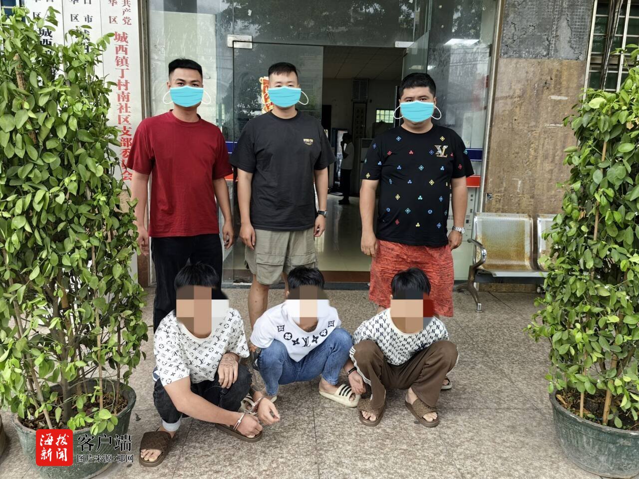 4小时抓获3人！海口龙华警方快速打掉一盗窃电池团伙(图1)
