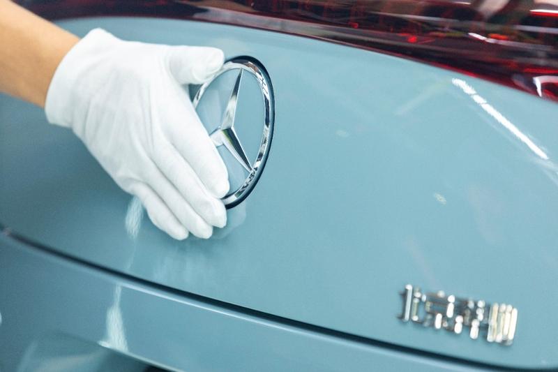 奔驰全新纯电CLA正式下线将于今年秋季上市(图6)