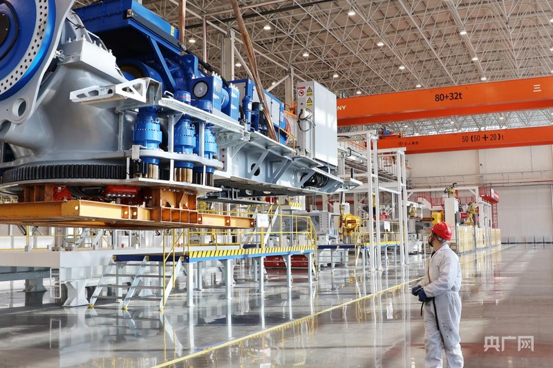 牢记嘱托逐梦深蓝|三一重能日照基地投产打造全球风电智造标杆(图1)