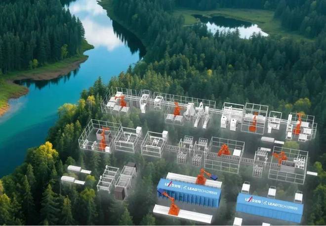 先导智能解决方案丨定义方壳电池模组Pack储能集装箱高效智配(图1)