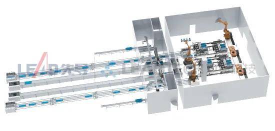 先导智能解决方案丨定义方壳电池模组Pack储能集装箱高效智配(图3)