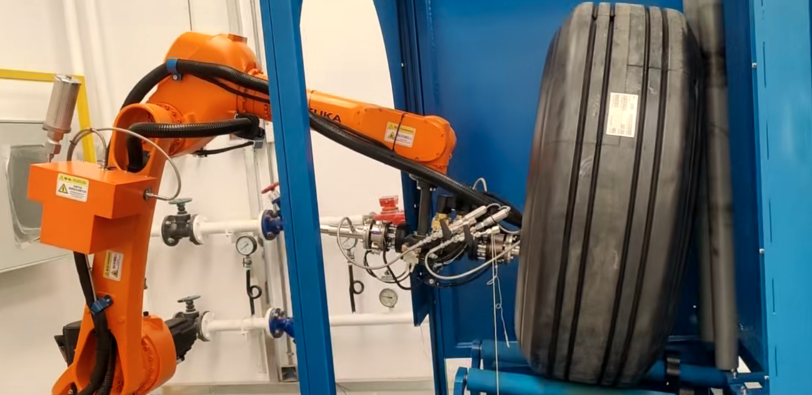 我国自主设计民航机轮智能化维修产线预投产(图4)